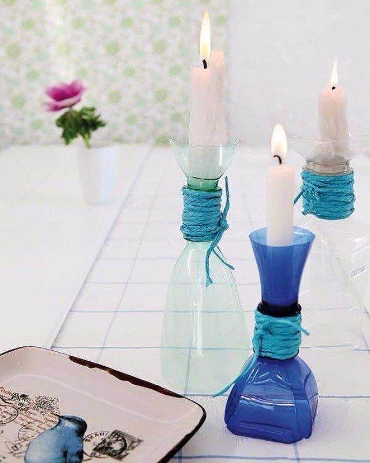 Chandeliers - Bricolage à partir de bouteilles en plastique