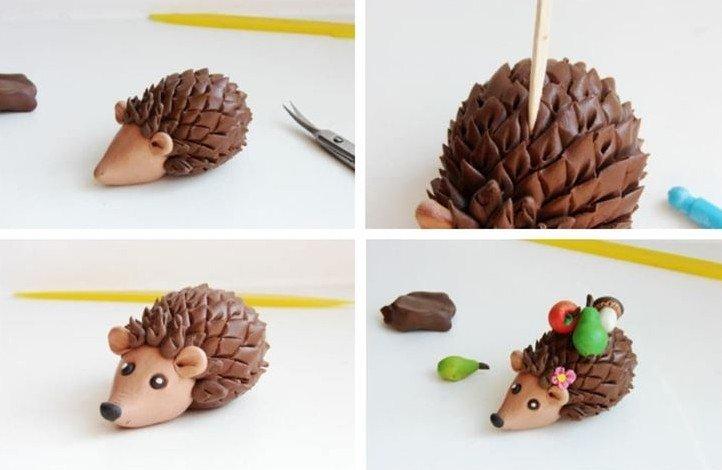 Artisanat de pâte à modeler pour enfants - photos et idées