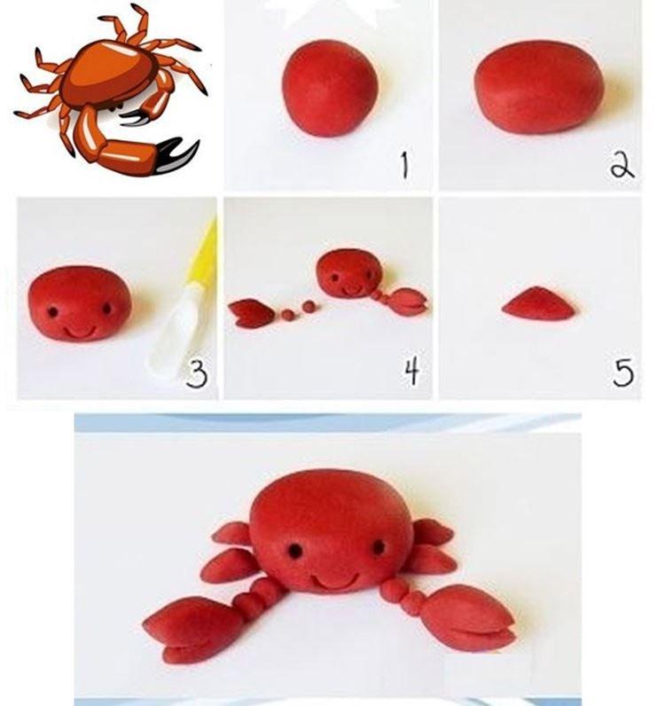 Artisanat de pâte à modeler pour enfants - photos et idées