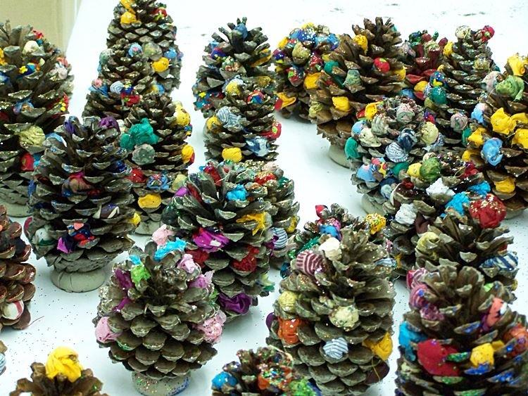 Artisanat à partir de cônes pour enfants - photos et idées