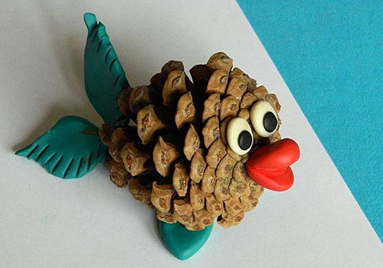 Artisanat à partir de cônes pour enfants - photos et idées