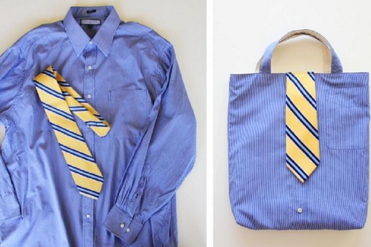 Sac chemise - Bricolage à partir de vieilles choses