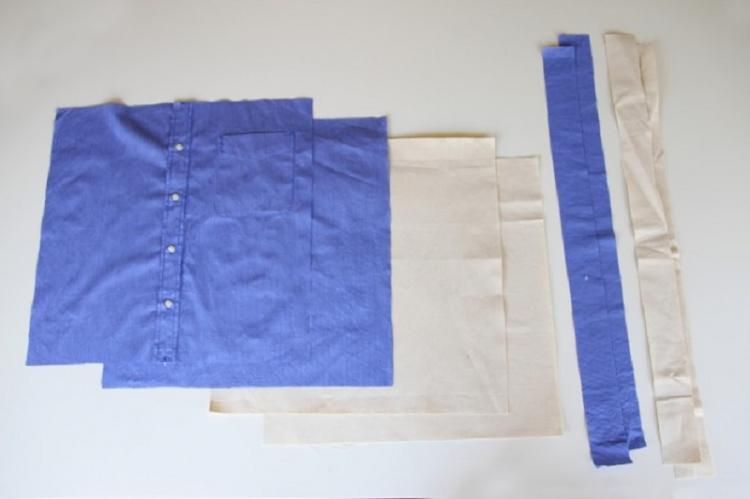 Sac chemise - Bricolage à partir de vieilles choses