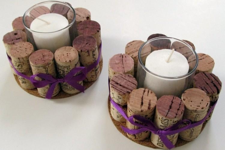 Bougeoirs DIY - idées photo