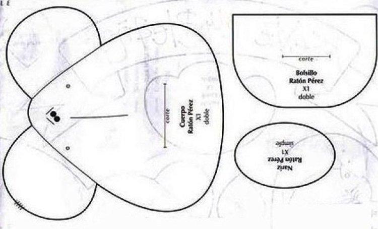 Oreiller de souris à base de plantes bricolage