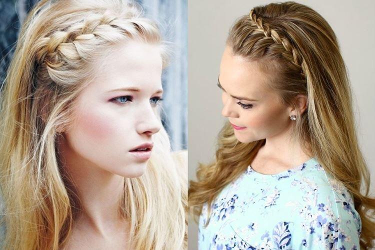 Braid Hoop - Coiffures pour cheveux longs pour tous les jours