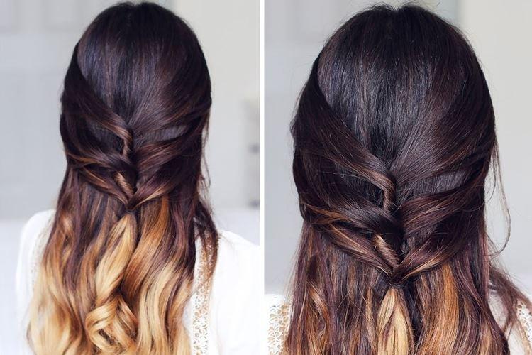 Triple Malvinka - Coiffures pour cheveux longs pour tous les jours