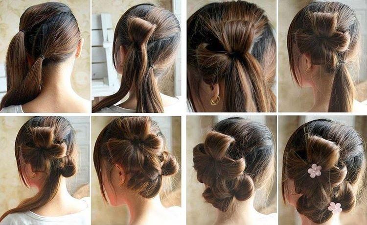 Holiday Flower - Coiffures pour le Nouvel An 2021 pour cheveux longs