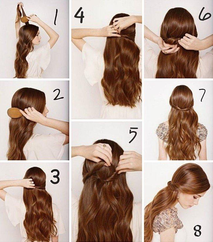 Malvinka du Nouvel An - Coiffures pour le Nouvel An 2021 pour cheveux longs