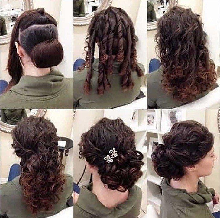 Haute coiffure-constructeur - Coiffures pour la nouvelle année 2021 pour cheveux mi-longs