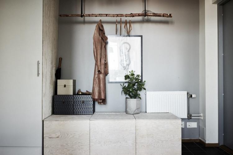 Couloir dans un style moderne - idées de design photo