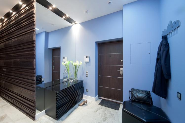 Couloir dans un style moderne - idées de design photo