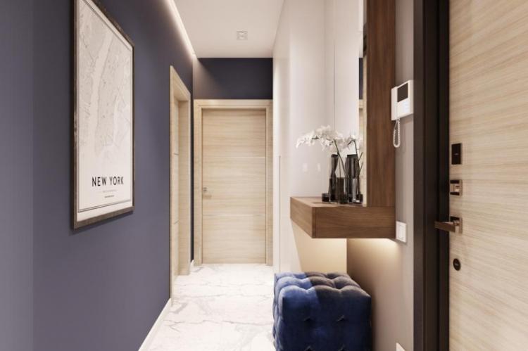 Couloir dans un style moderne - idées de design photo