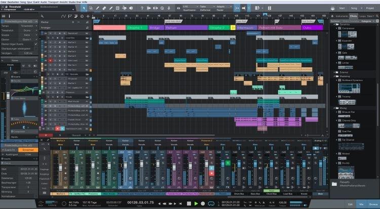 Studio One - téléchargement de logiciel de création musicale