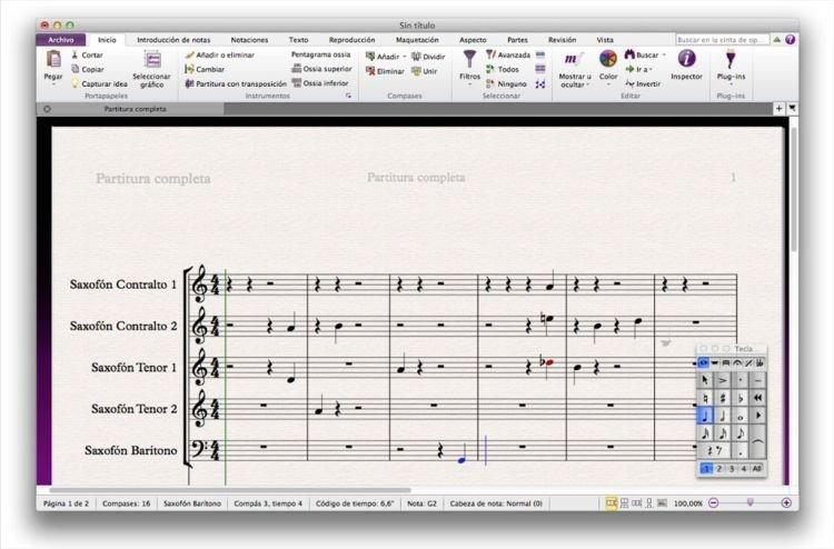 Sibelius - téléchargement de logiciel de création musicale