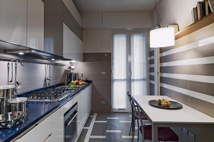 Éclairage décoratif - conception de pièce rectangulaire