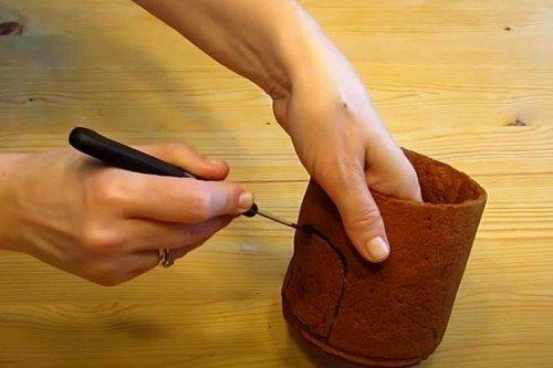 Maison ronde en pain d'épice DIY - recette étape par étape