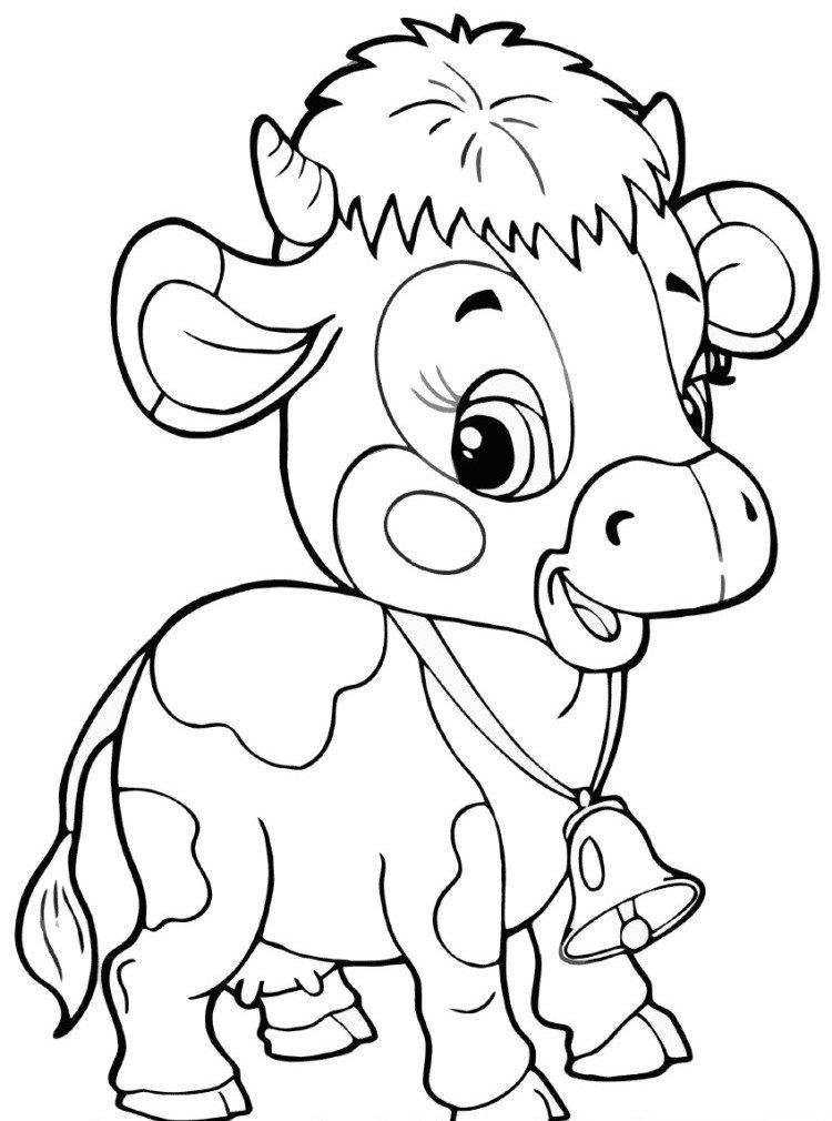 Dessins du taureau pour le nouvel an 2021