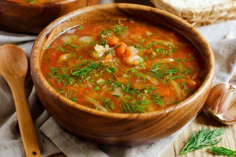 Soupe au chou maigre - Recettes de plats nationaux russes