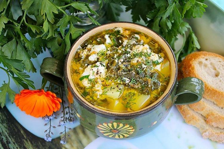 Soupe de poisson balaou en conserve avec œuf - recettes