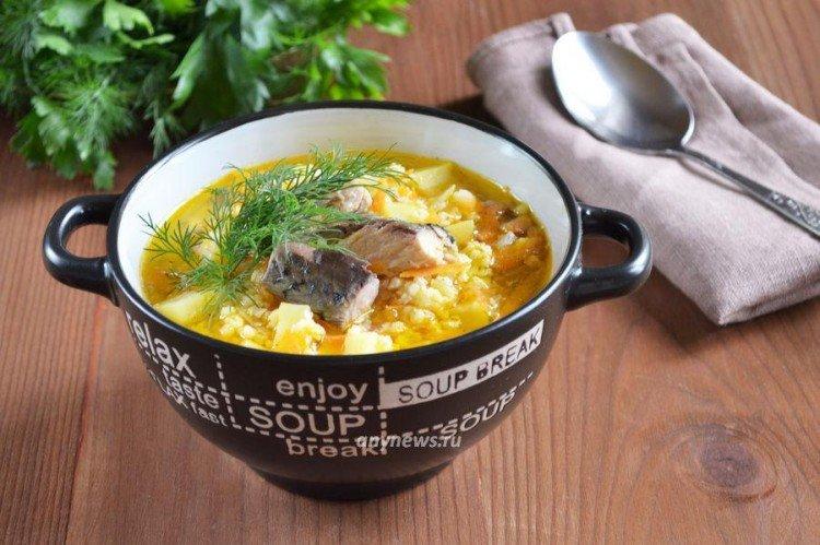 Soupe de Saury en conserve - Recettes de soupe de poisson en conserve