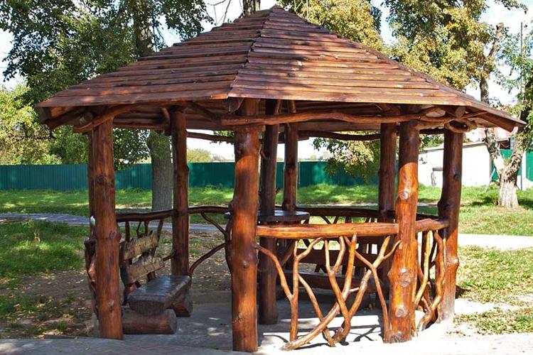 Gazebos de jardin en bois