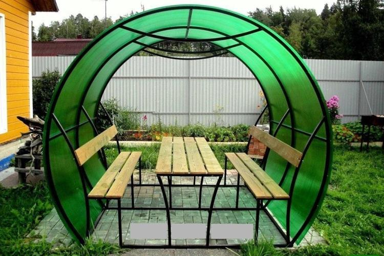 Matériaux alternatifs - Gazebos de jardin