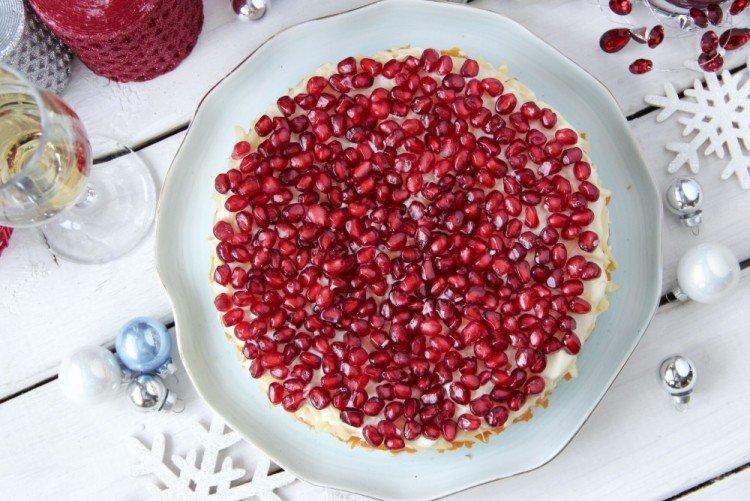 Salade de foie de morue à la grenade - recettes