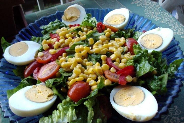 Salade multicolore Assortiment - Recettes de salades sans mayonnaise
