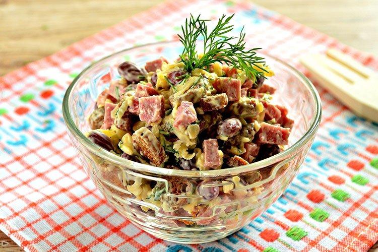 Salade de saumon rose et haricots - recettes