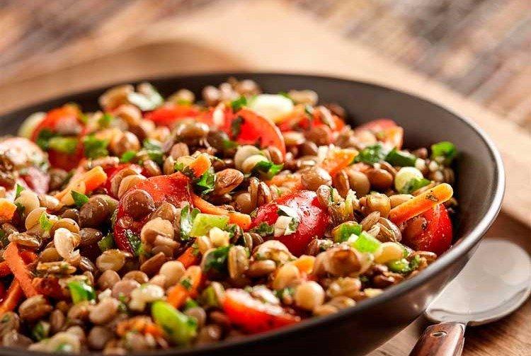 Salade coréenne de carottes et lentilles - recettes
