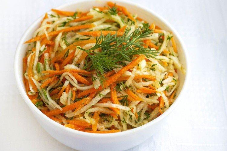 Salade coréenne de carottes et radis - recettes