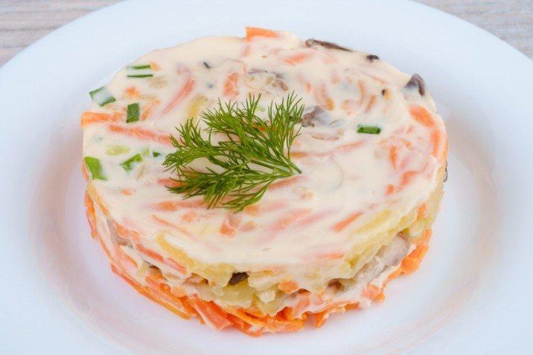 Salade de carottes coréennes et beurre - recettes