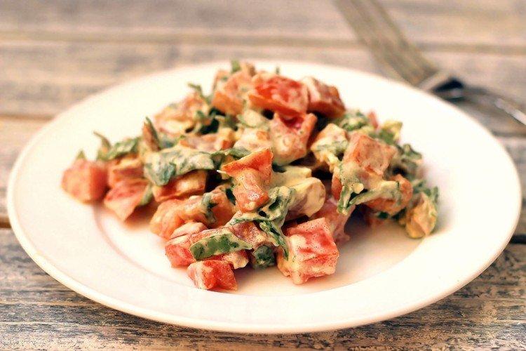 3. Salade de poisson rouge et tomates - recettes