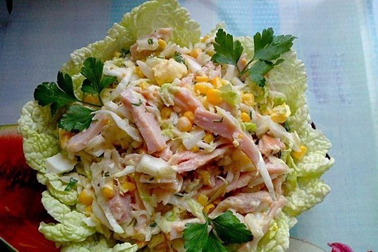 Salade de maïs et poulet - Recettes