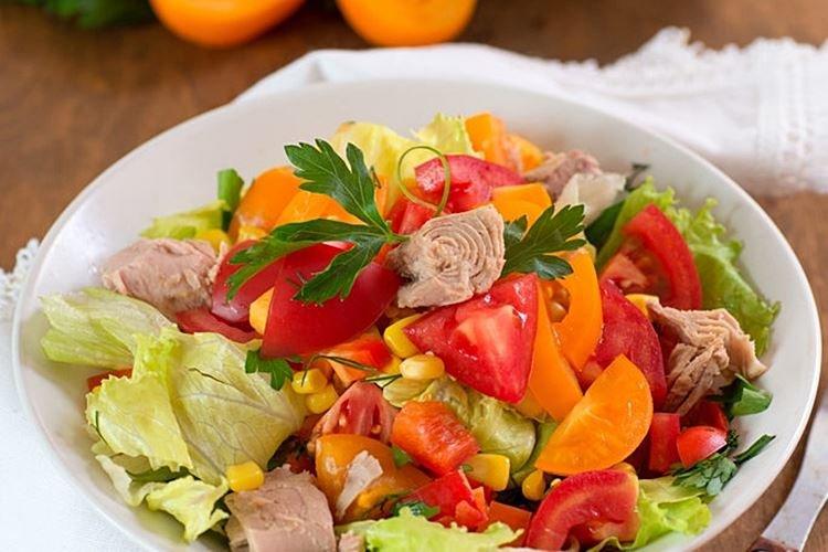 Salade de maïs et thon - recettes