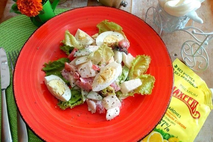 Salade de melon et mayonnaise - Recettes de salades de mayonnaise