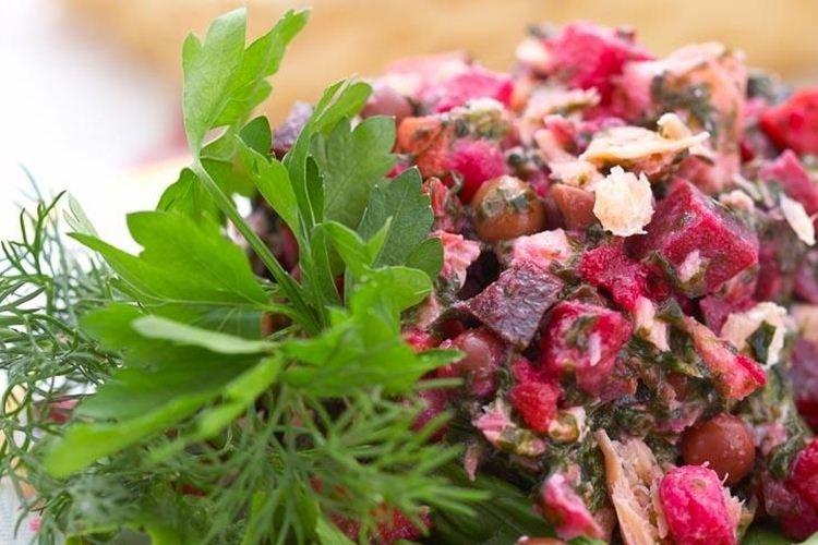 Vinaigrette aux algues et hareng - Recettes de salades avec mayonnaise