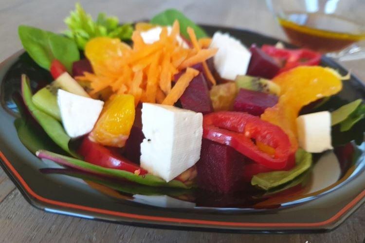 Salade de betteraves, kiwi et feta - recettes