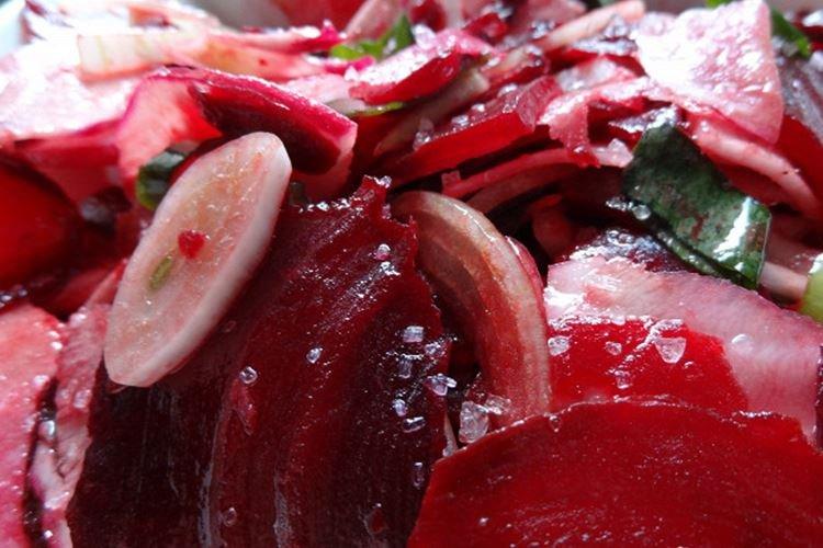Salade de betteraves et radis - recettes