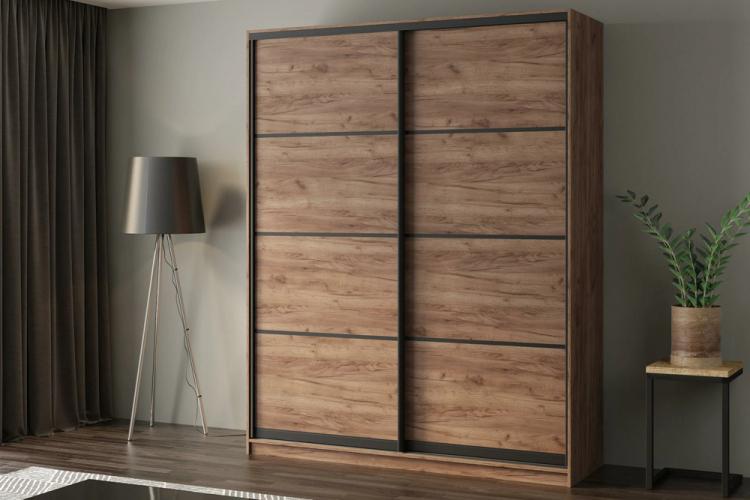 Armoire coulissante pour un couloir dans un style moderne