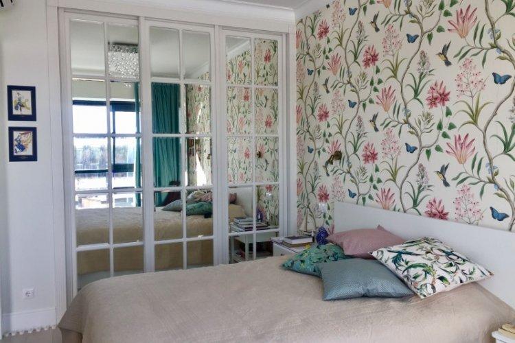 Armoire coulissante pour une chambre de style provençal