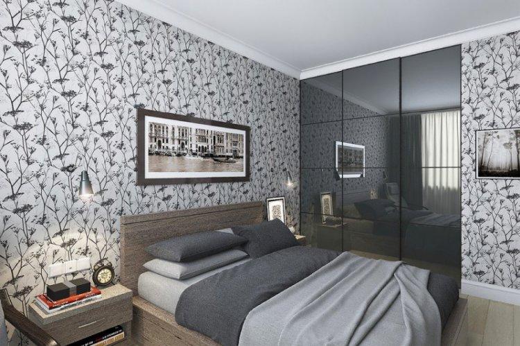 Armoire coulissante dans la chambre - modèles et photos