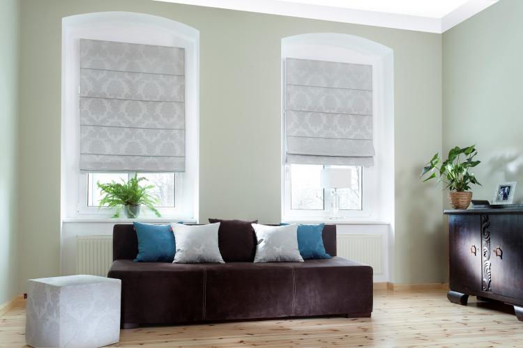 Rideaux pour le salon - photo