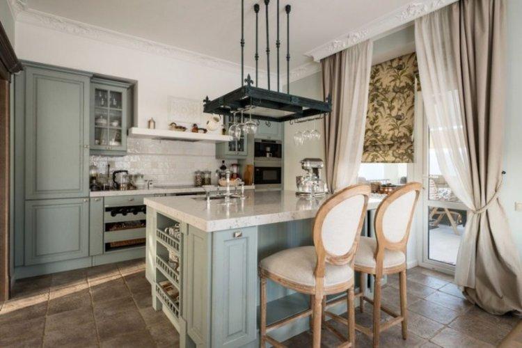 Rideaux pour la cuisine - photos et idées