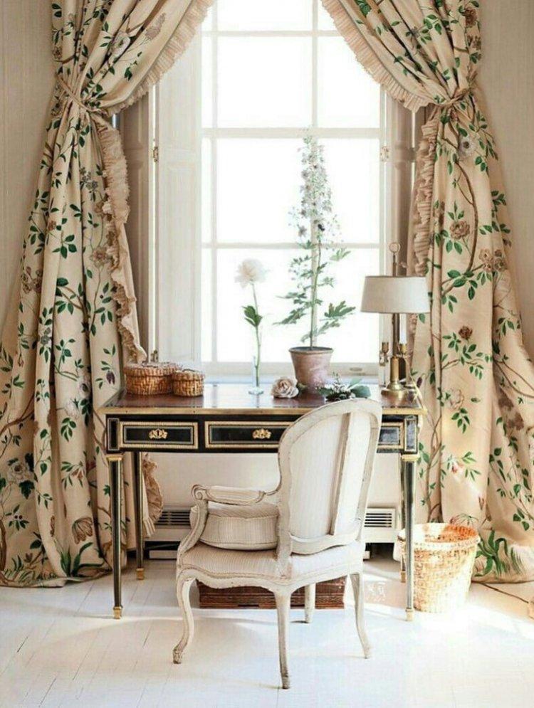 Rideaux italiens de style provençal