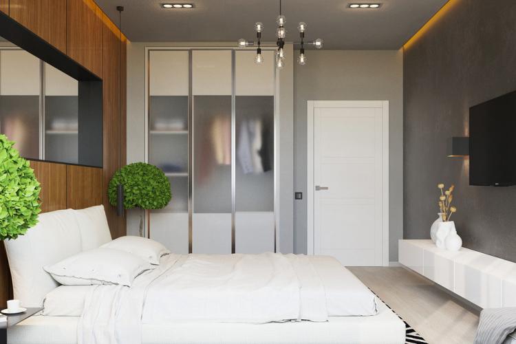 Lignes de style de chambre à coucher - Design d'intérieur