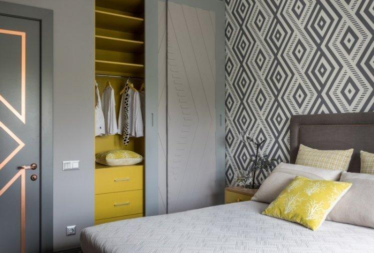 Armoire - Conception de chambre dans un style moderne