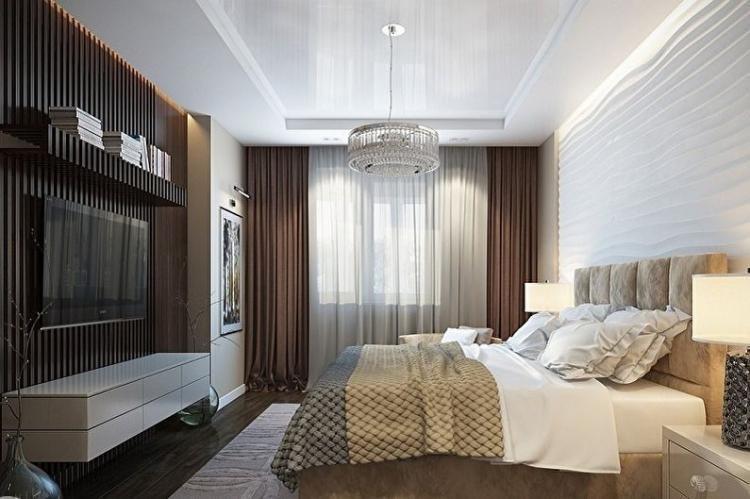 Lustre et lampes - Design de chambre moderne