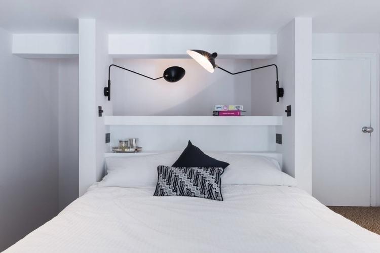 Lustre et lampes - Design de chambre minimaliste